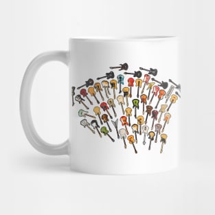 Guitar Wings with Feathers Out Mug